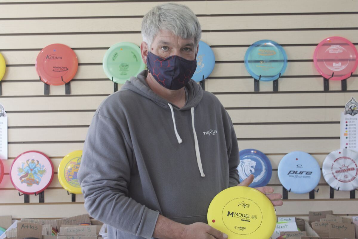 Disc golf comes to the area